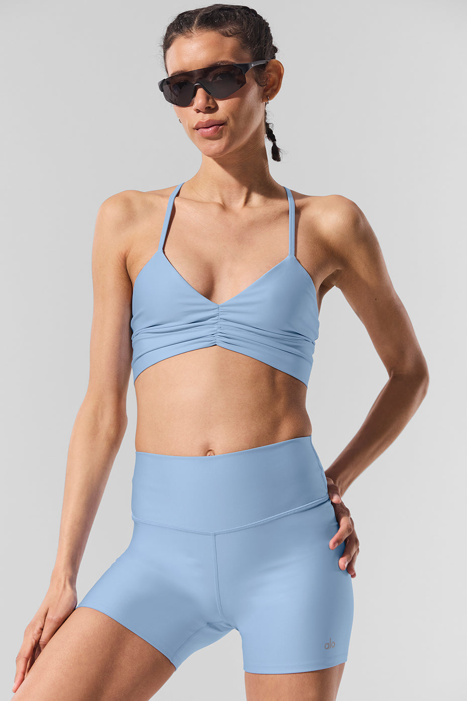 5" Airlift Energy Short - Seashell Blue — photo 5