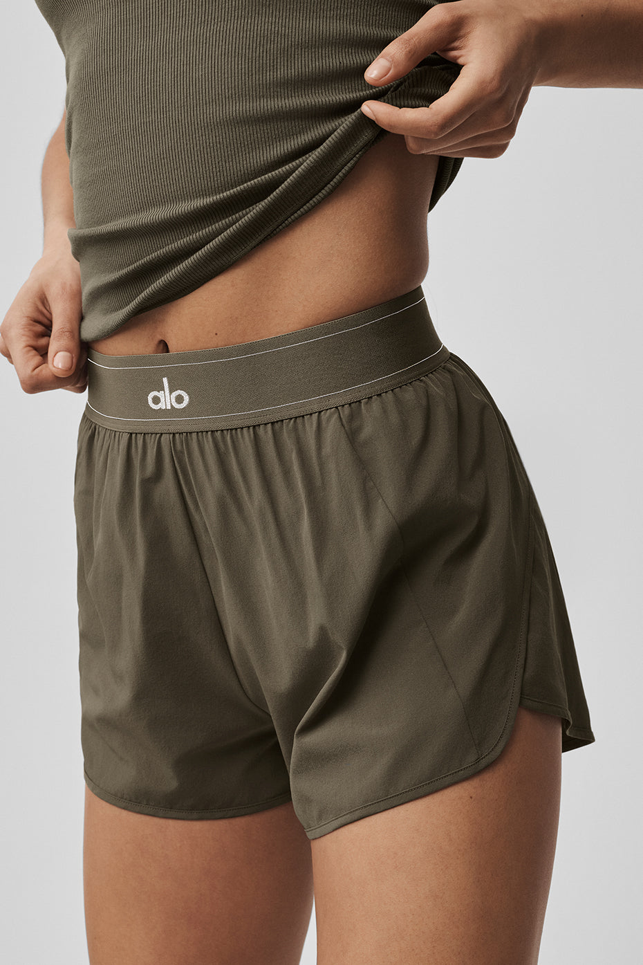 Match Point Short - Olive Tree — photo 3