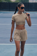 Match Point Short - Gravel — photo 1