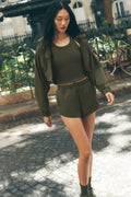 Playmaker Dolphin Short - Green Olive — photo 1