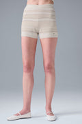 Sport Play High-Waist Knit Short - Ivory/Alabaster — photo 1