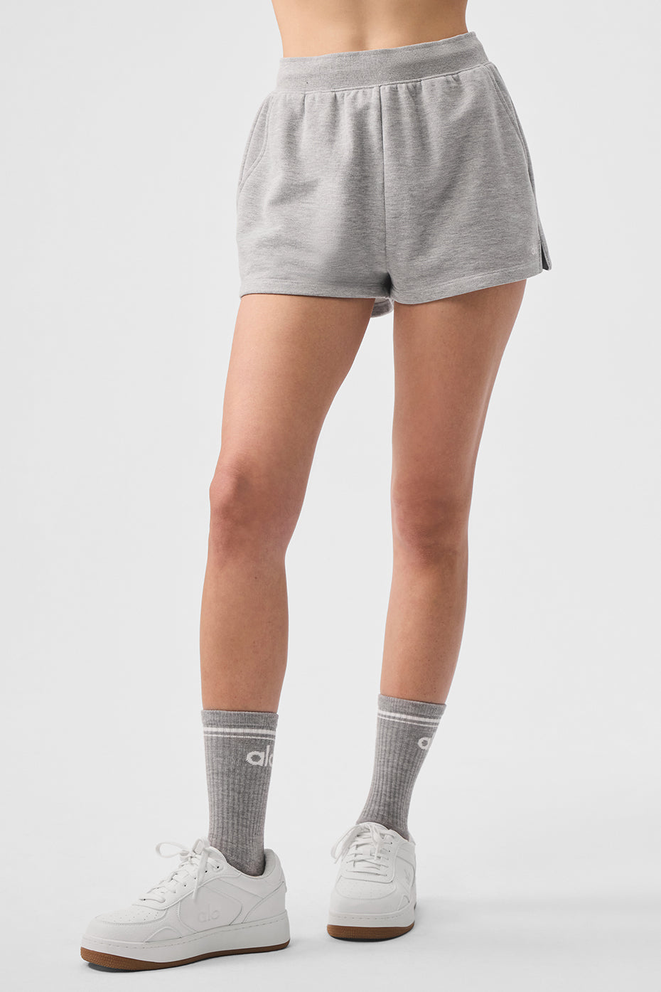Low Key Sweat Short - Athletic Heather Grey — photo 1