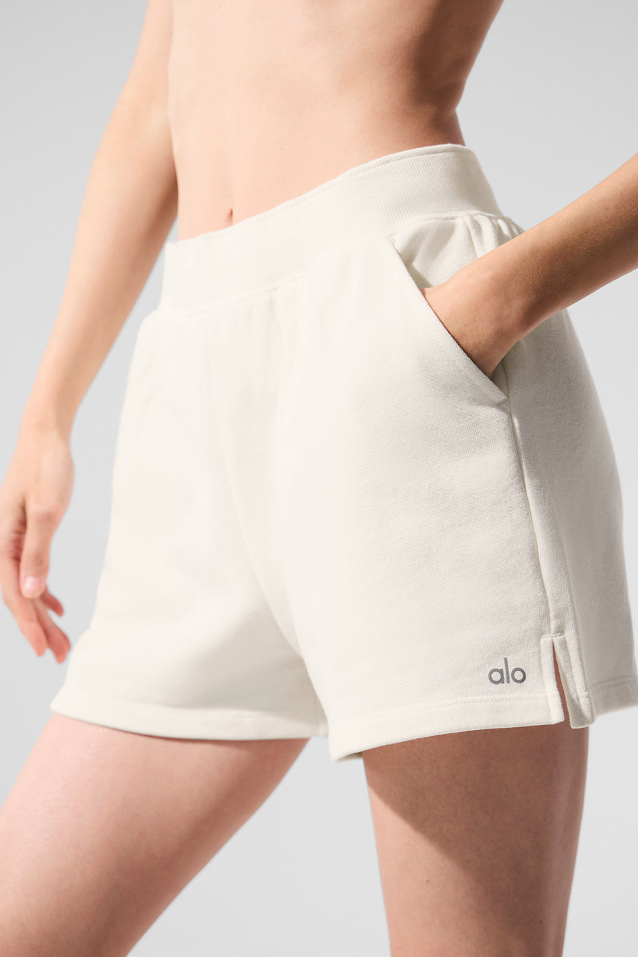 Low Key Sweat Short - Ivory — photo 3