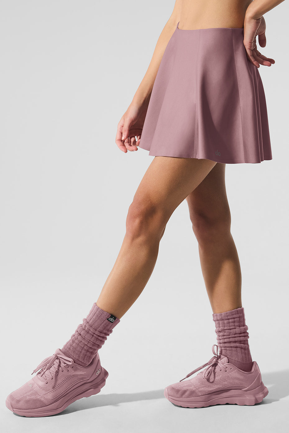 Airlift Down The Line Tennis Skirt - Smoky Quartz — photo 4