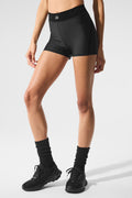 Airlift High-Waist Line Up Short - Black — photo 1