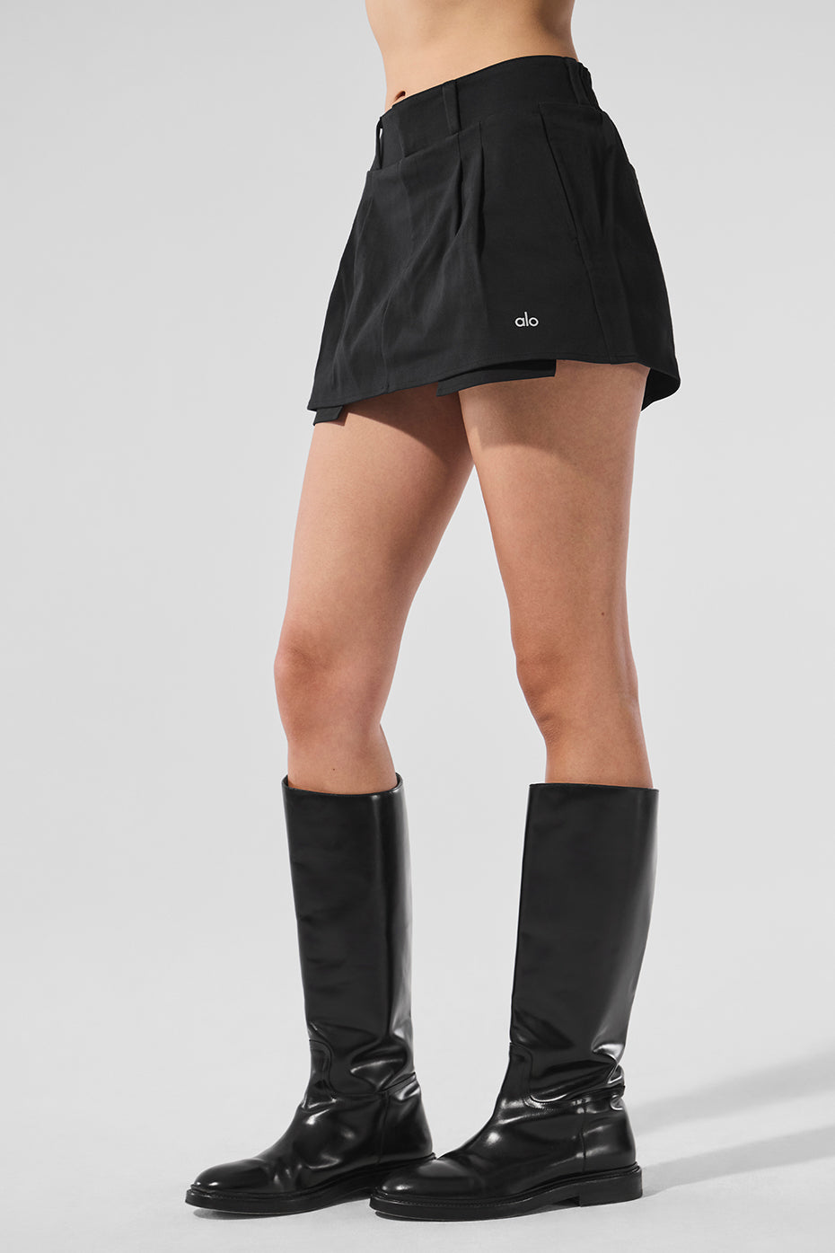 Good Days Mini Skirt - Black — photo 4