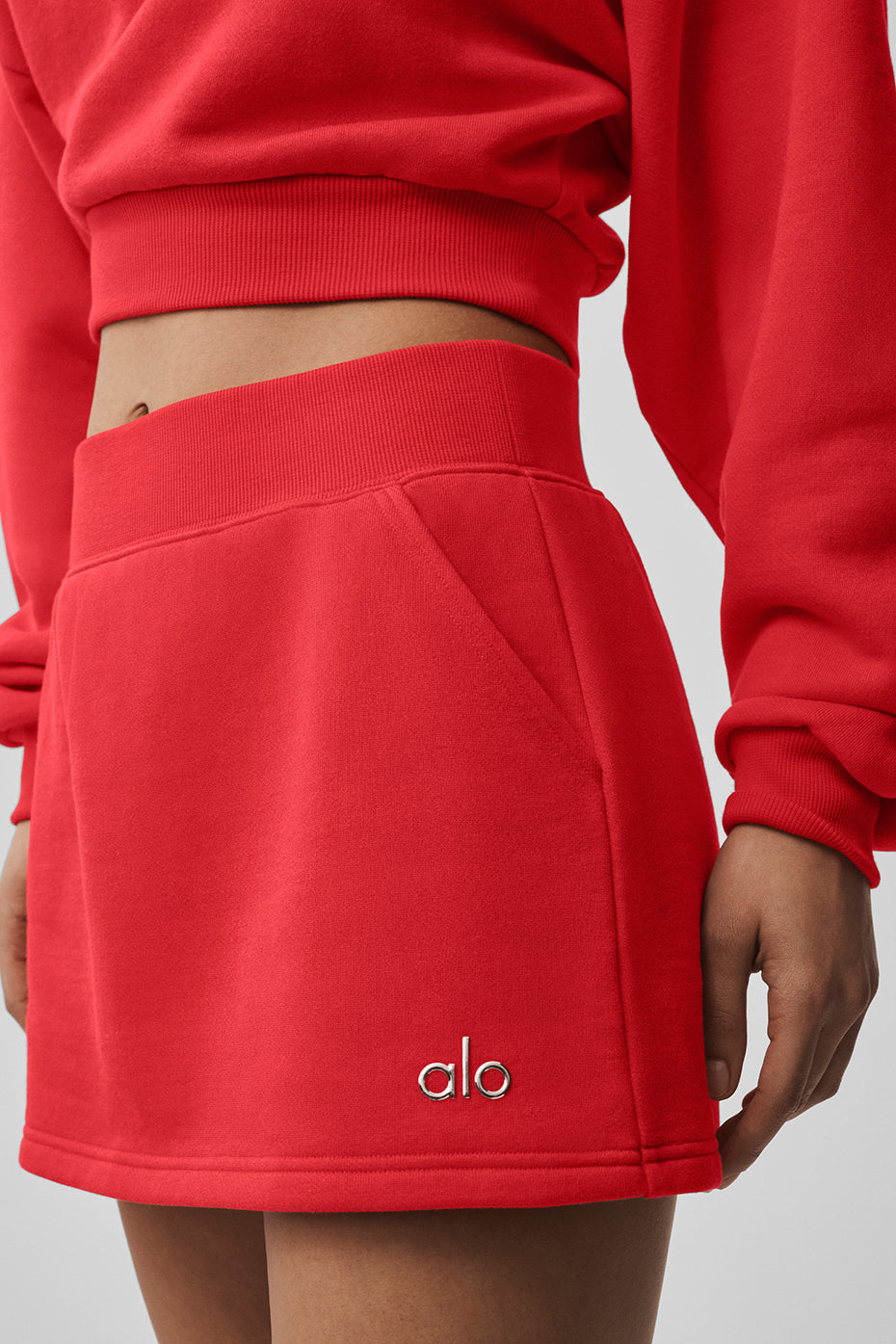 Accolade Skirt - Bright Red — photo 3