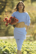 Accolade Skirt - Light Provence Blue — photo 1