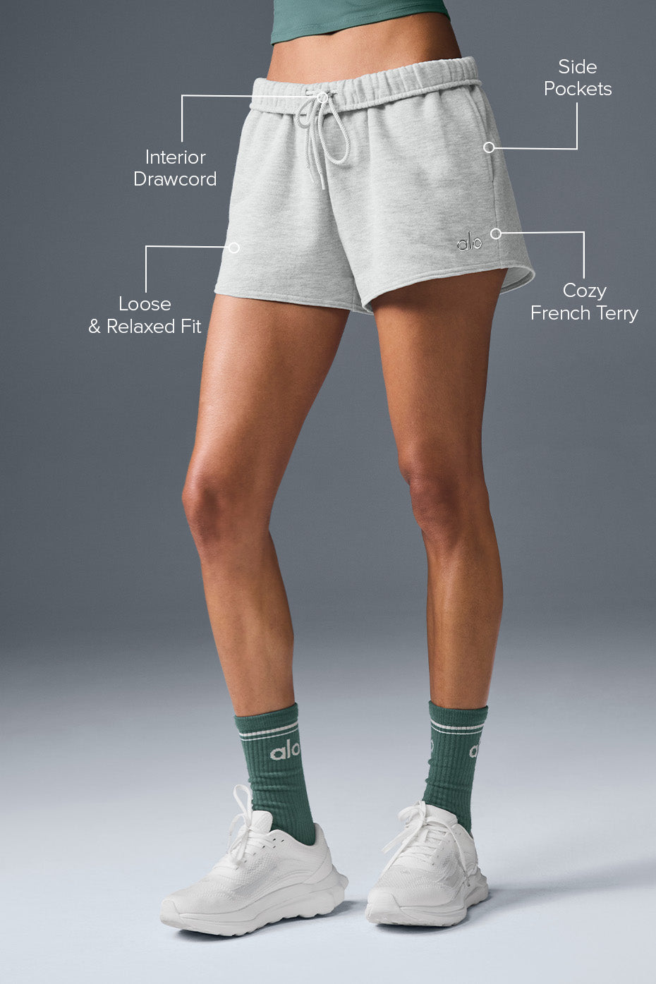Accolade Short - Athletic Heather Grey — photo 2