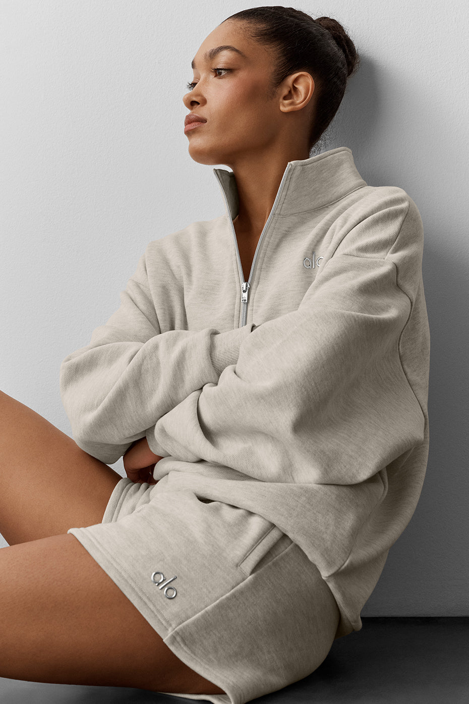 Accolade Short - Oatmeal Heather — photo 5