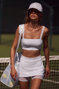 Alosoft Serve It Up Skirt - White — photo 1