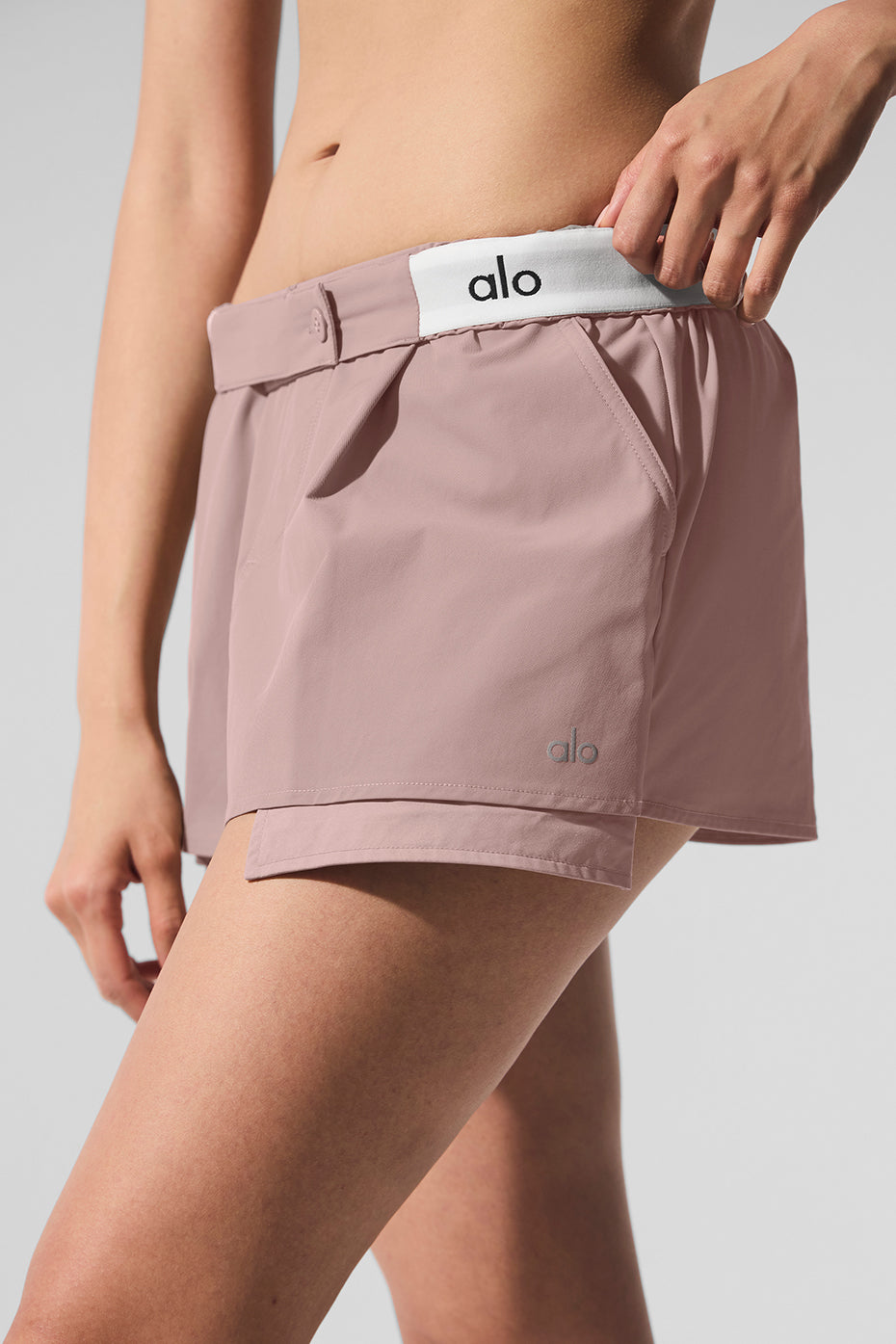 Flip It Mini Skort - Taupe — photo 4