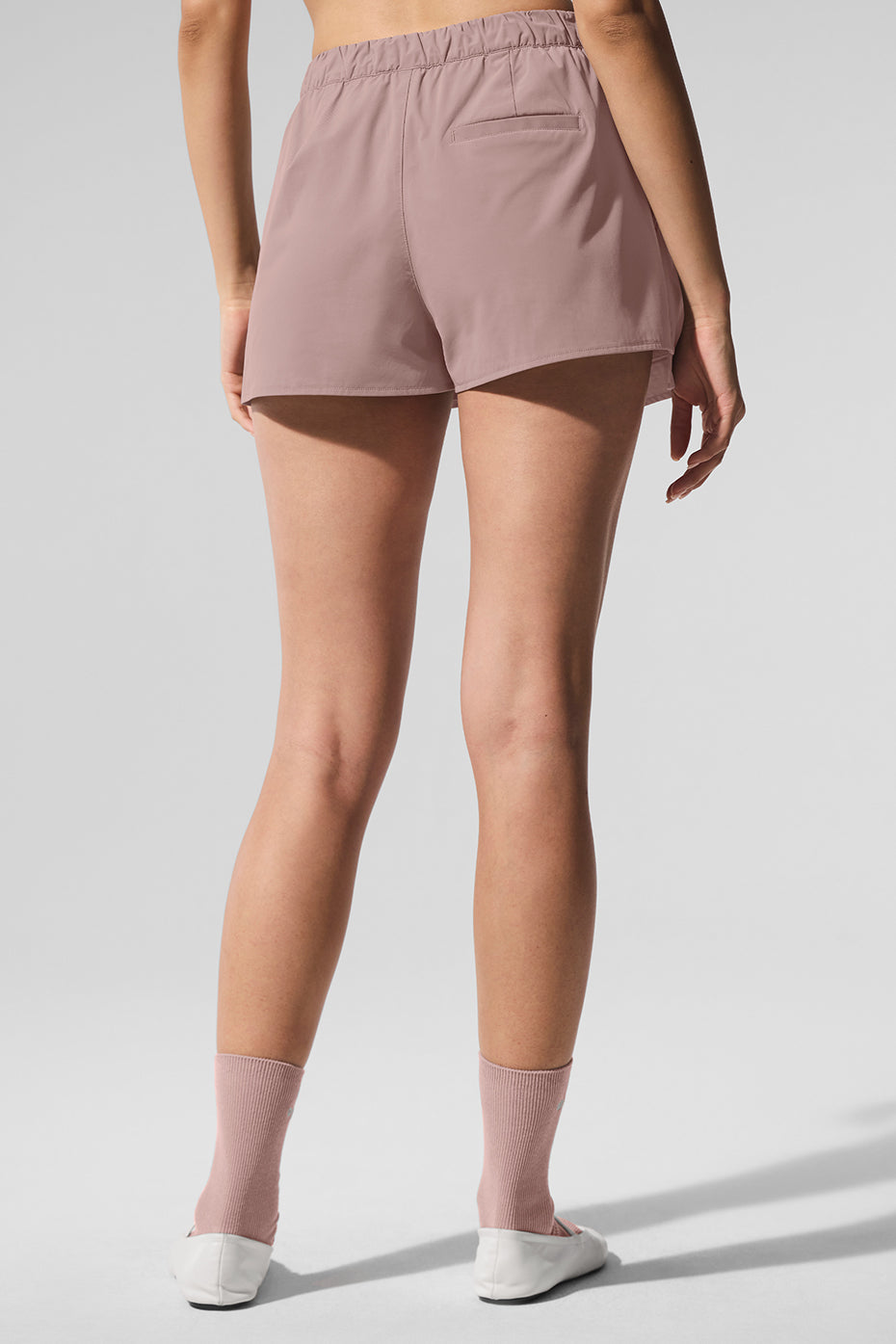Flip It Mini Skort - Taupe — photo 3