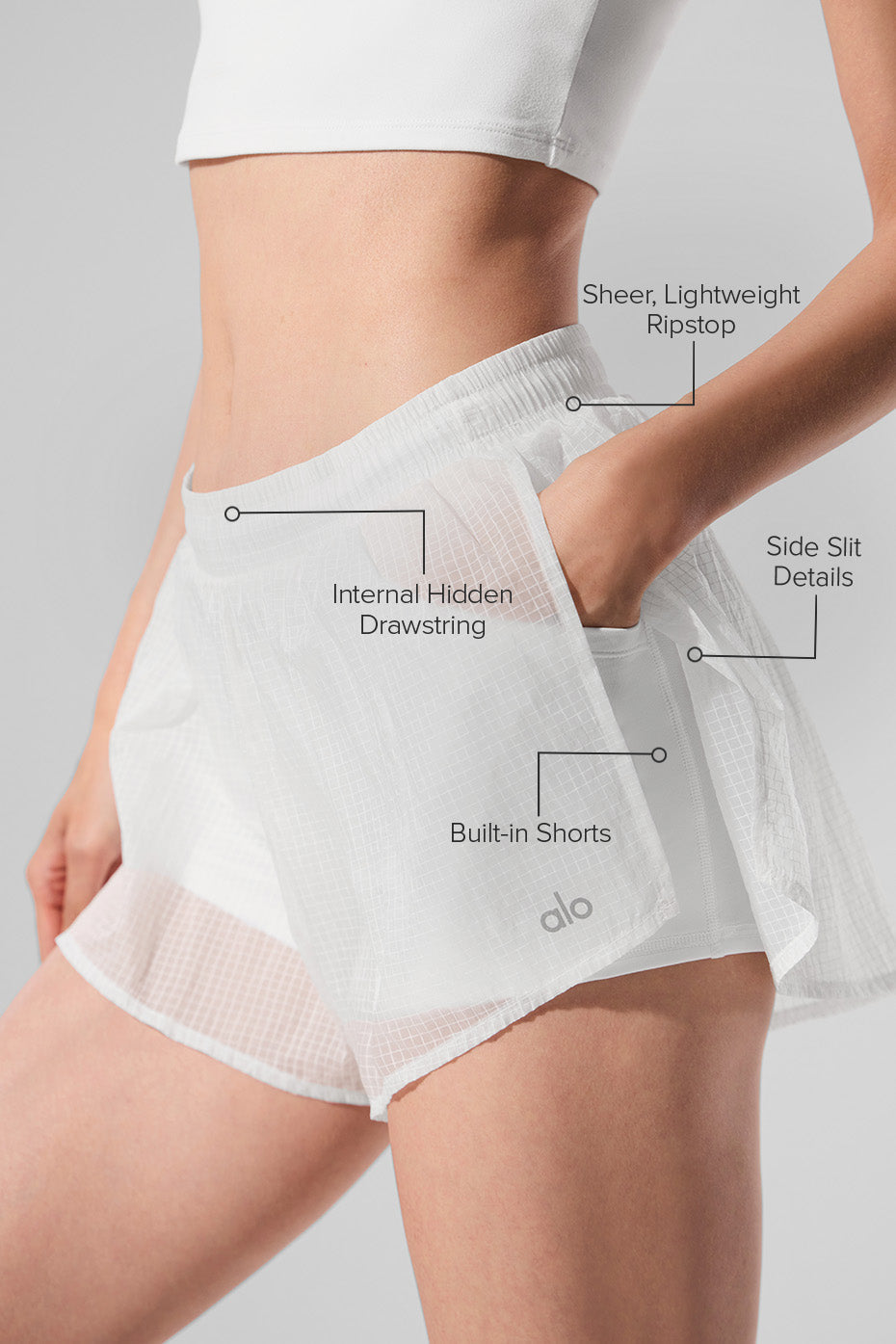 Game Time Short - White — photo 2