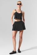 Dreamscape Tennis Skirt - Black — photo 1