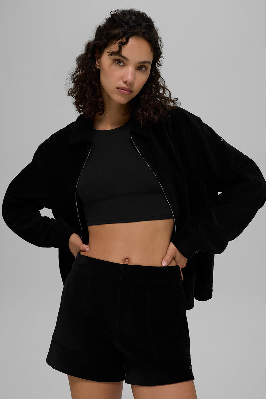 Micro Corduroy On Duty Short - Black — photo 4