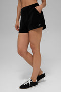 Micro Corduroy On Duty Short - Black — photo 1