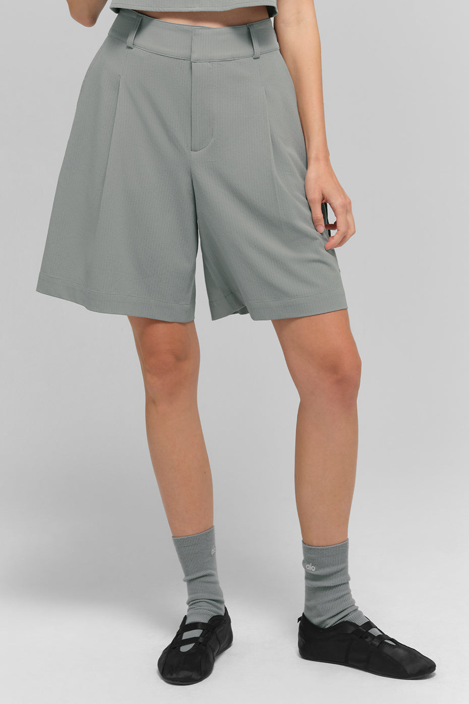 High-Waist Dreamscape Short - Lunar Grey — photo 4