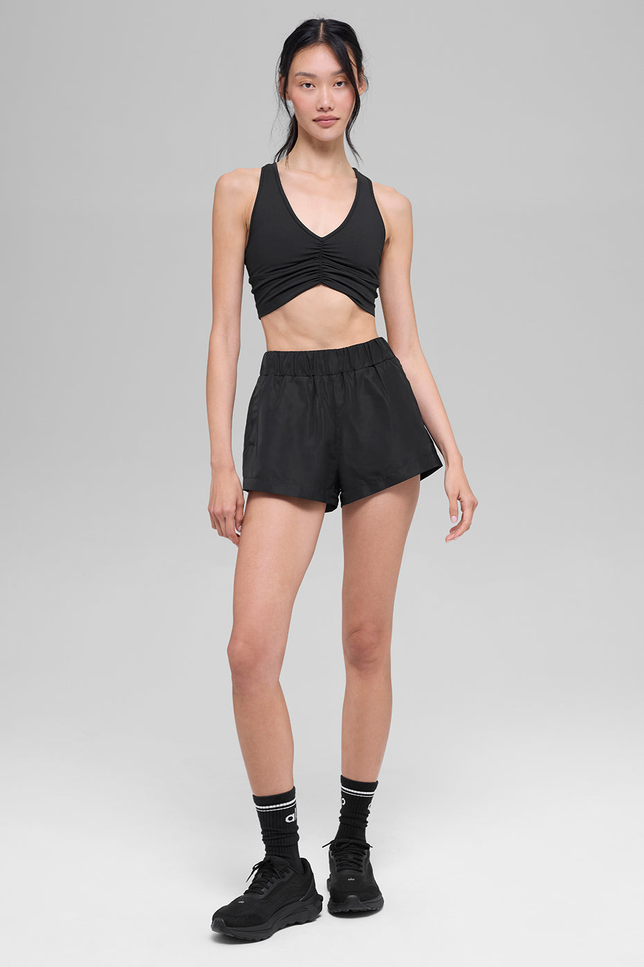 High-Waist Socialite Short - Black — photo 5