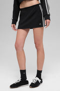 Track Star Mini Skirt - Black — photo 1