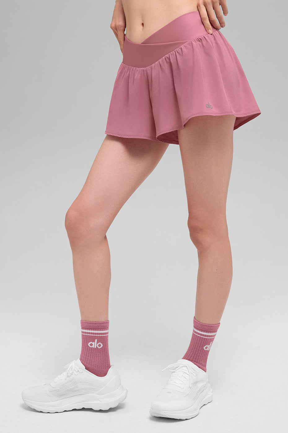 V-Cute Running Short - Pink Wild Rose — photo 1