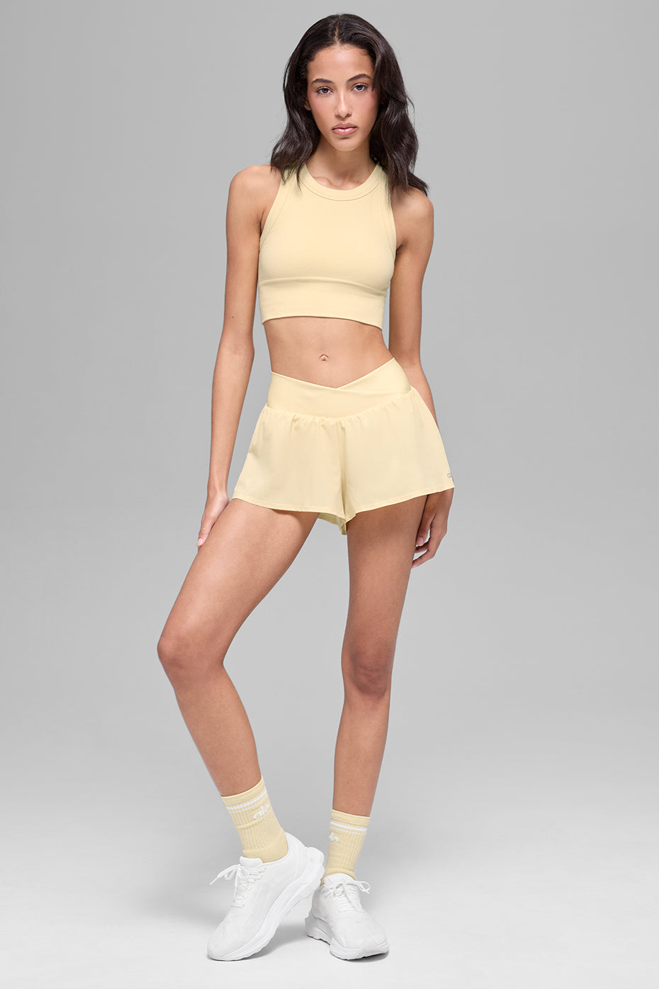 V-Cute Running Short - Candlelight Yellow — photo 5