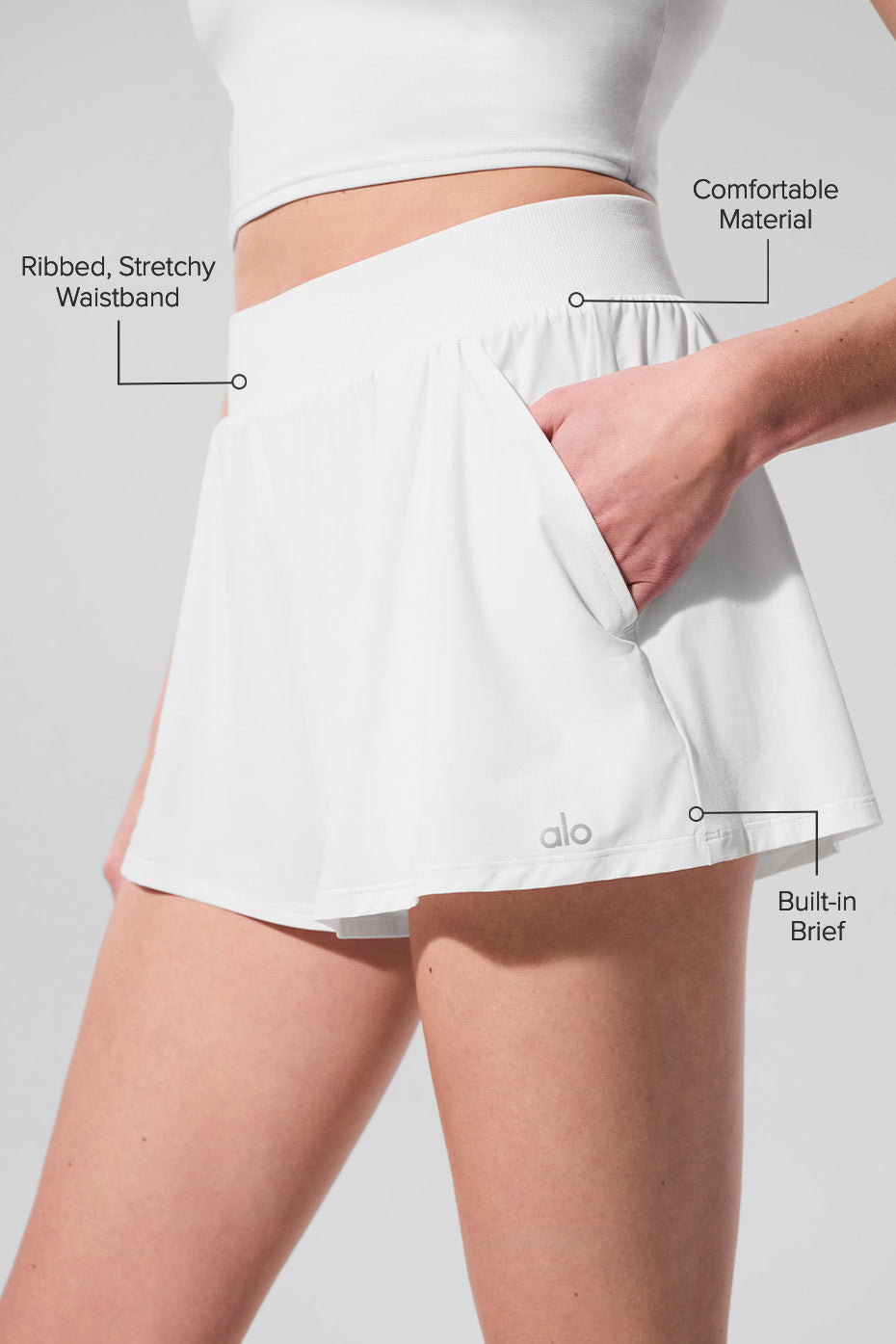 Breezy Short - White — photo 2
