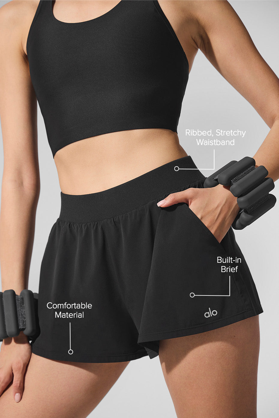 Breezy Short - Black — photo 2