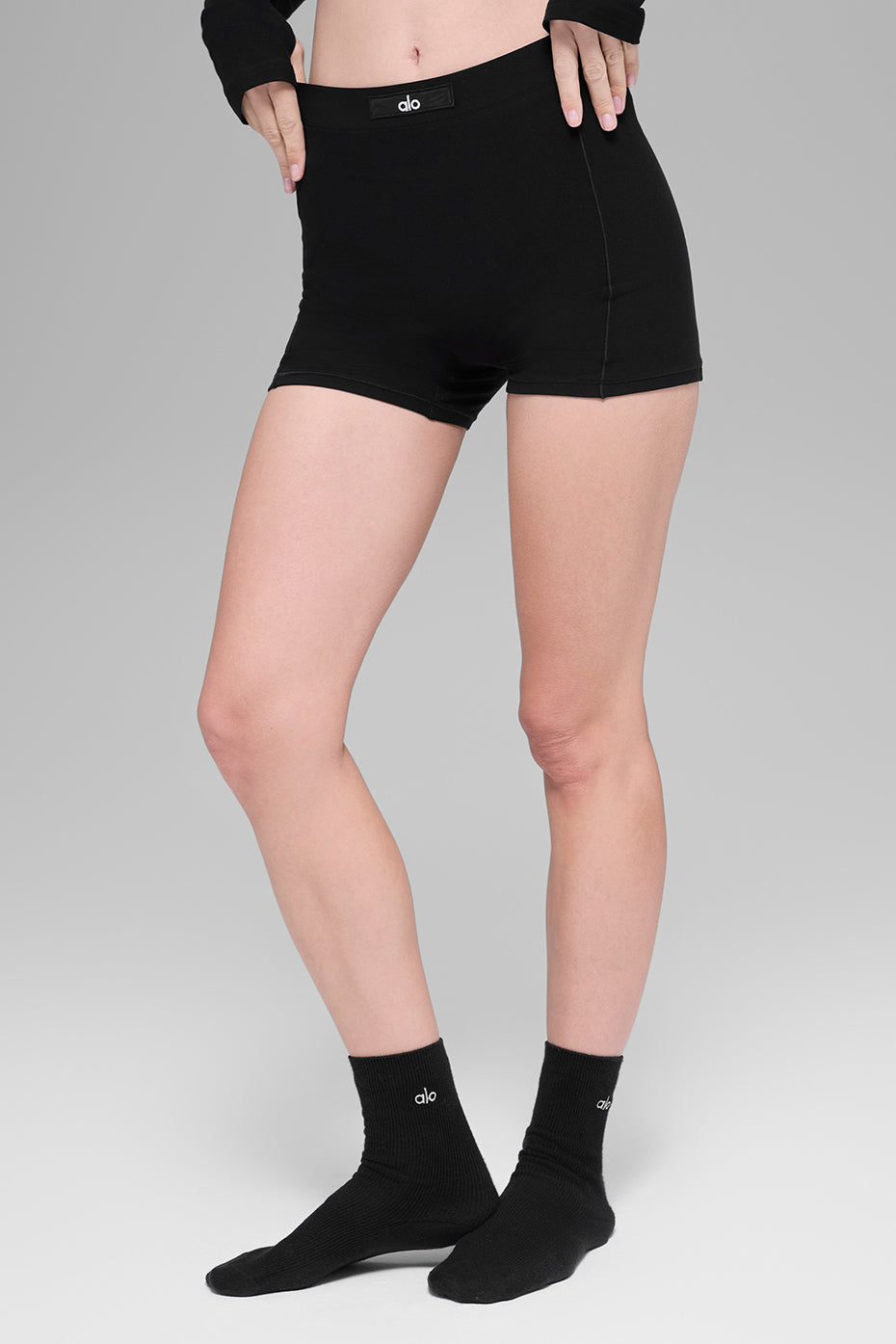 Alosoft Sincere Micro Short - Black — photo 3