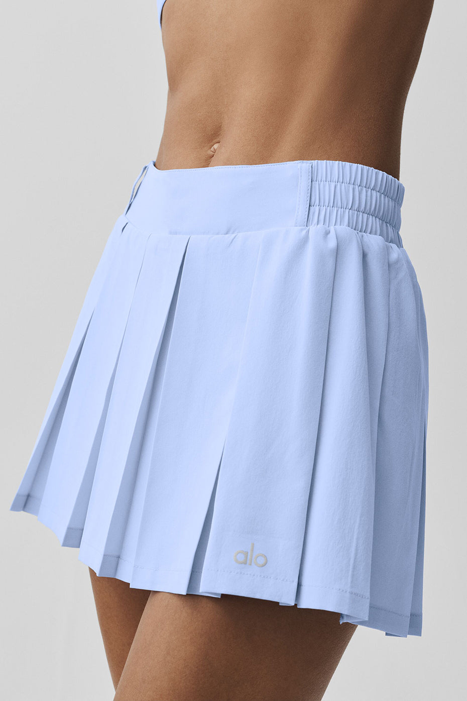 Rally Tennis Skirt - Light Provence Blue — photo 3