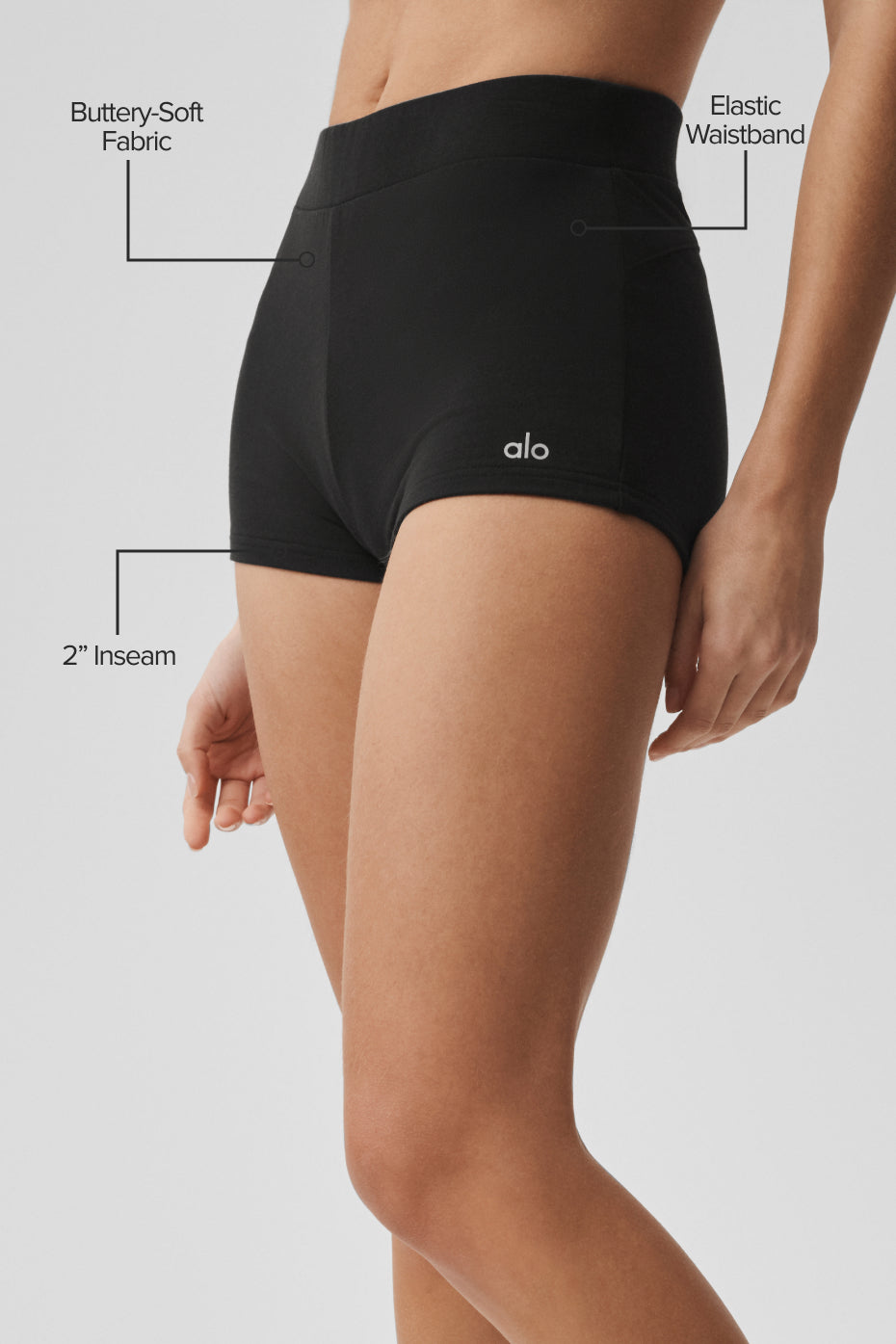 Sway My Way Micro Short - Black — photo 2