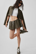 Low-Rise Fan Favorite Micro Skirt - Olive Tree — photo 1
