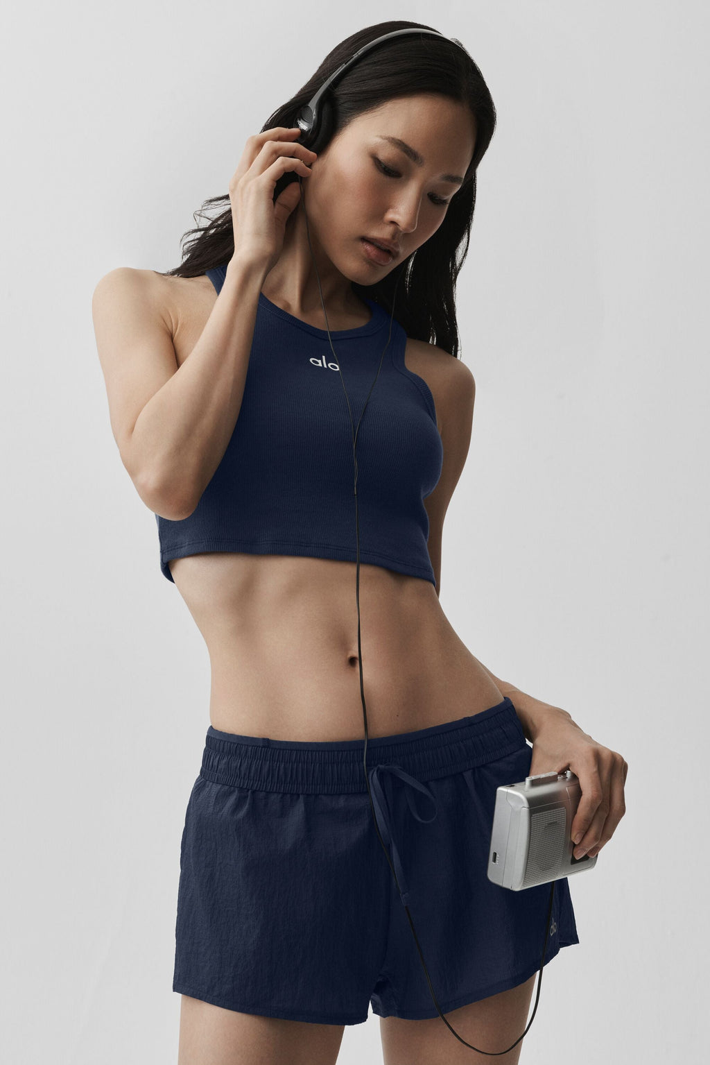 Mid-Rise Go Time Short - Navy — photo 4