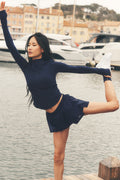 Mid-Rise Go Time Short - Navy — photo 1