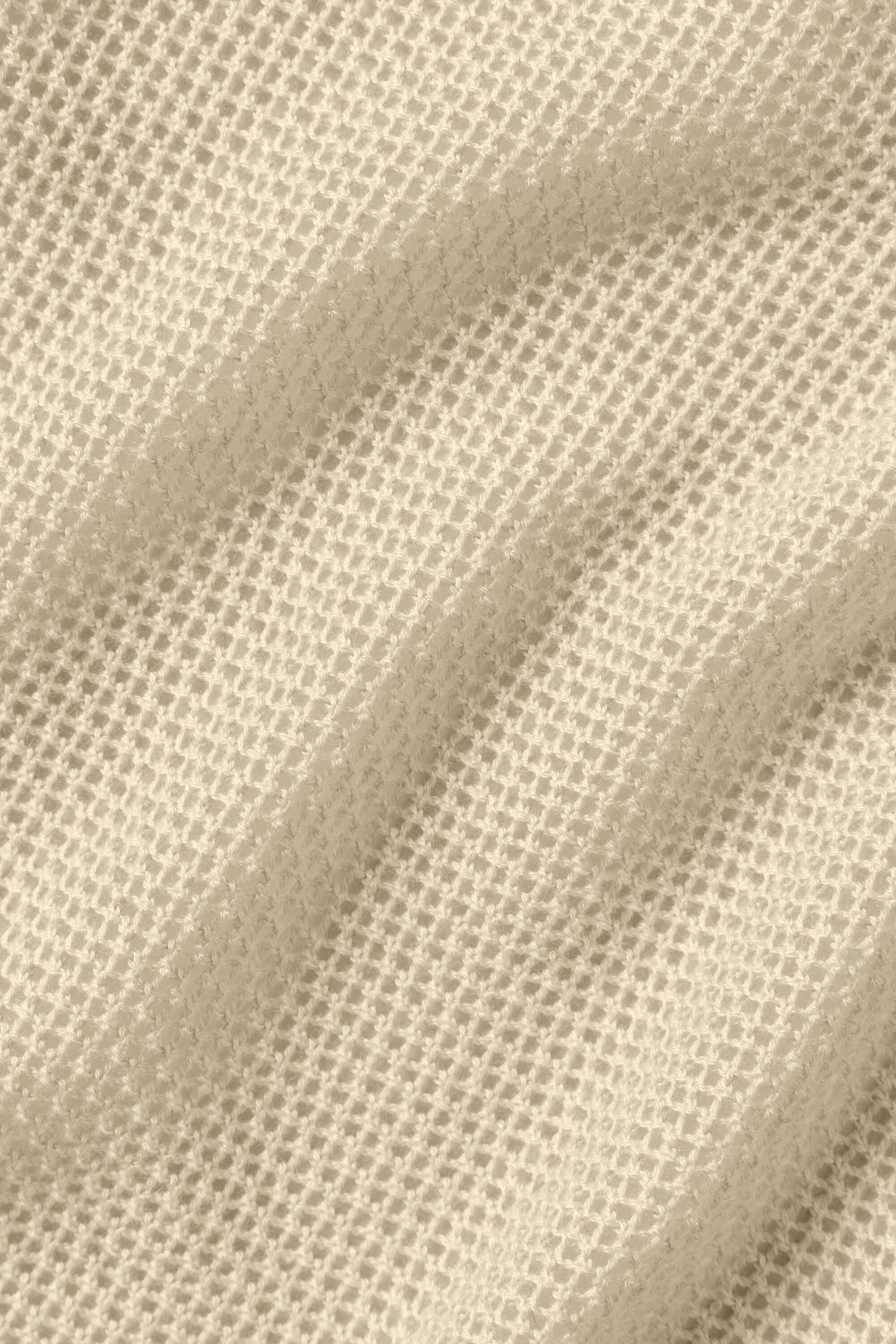 Silk Cashmere Mid-Rise Heatwave Short - Sandy Beige — photo 5