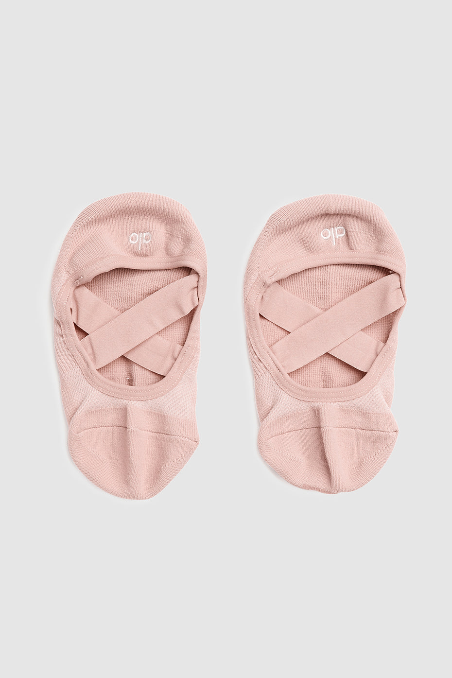 Women's Pivot Barre Sock - Pale Mauve — photo 3
