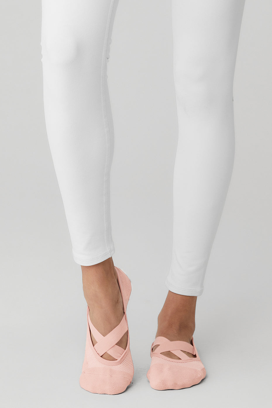Women's Pivot Barre Sock - Pale Mauve — photo 1