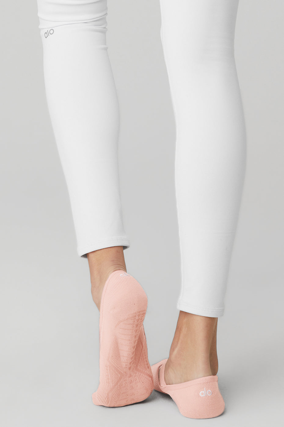 Women's Pivot Barre Sock - Pale Mauve — photo 2