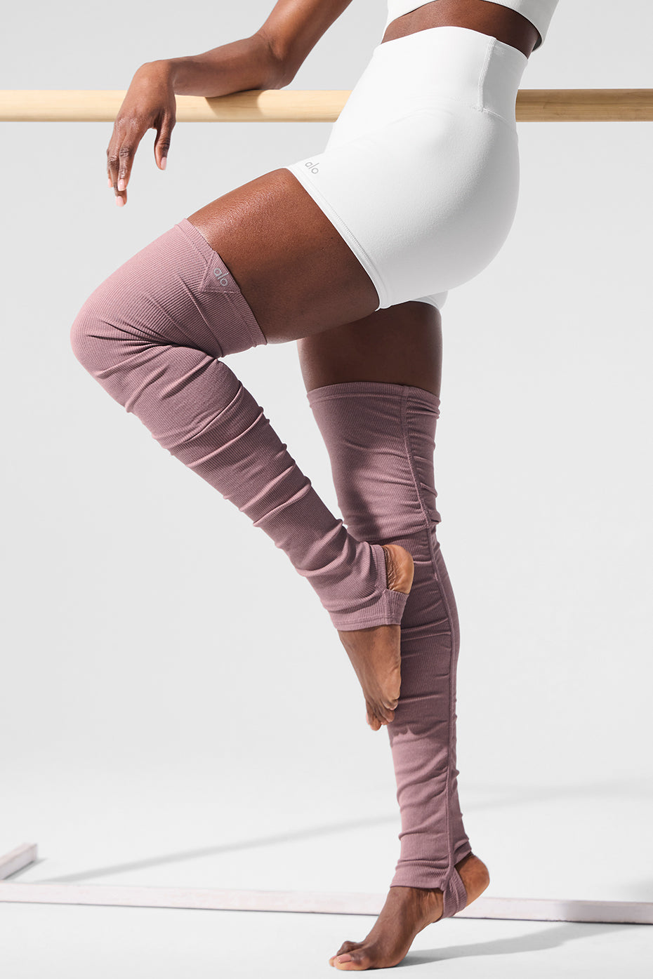 Goddess Leg Warmers - Smoky Quartz Heather — photo 1