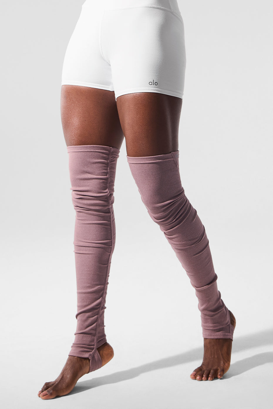 Goddess Leg Warmers - Smoky Quartz Heather — photo 3