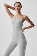 Alosoft One And Done Onesie - Athletic Heather Grey — photo 1