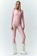 Airlift Winter Warm Ski Time Bib - Pink Champagne — photo 1