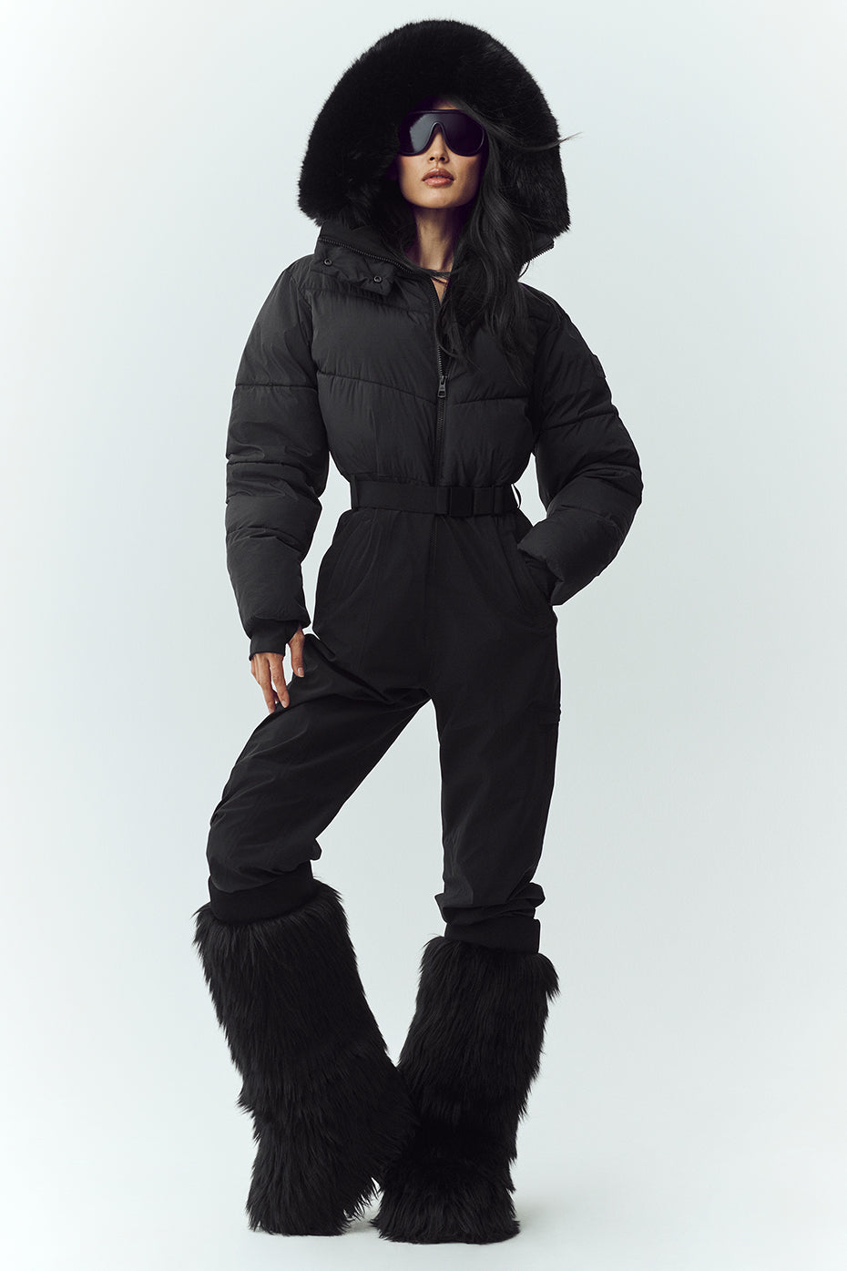 Polar Star Ski Suit - Black — photo 6
