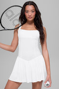 Alosoft Break Point Tennis Dress - White — photo 1