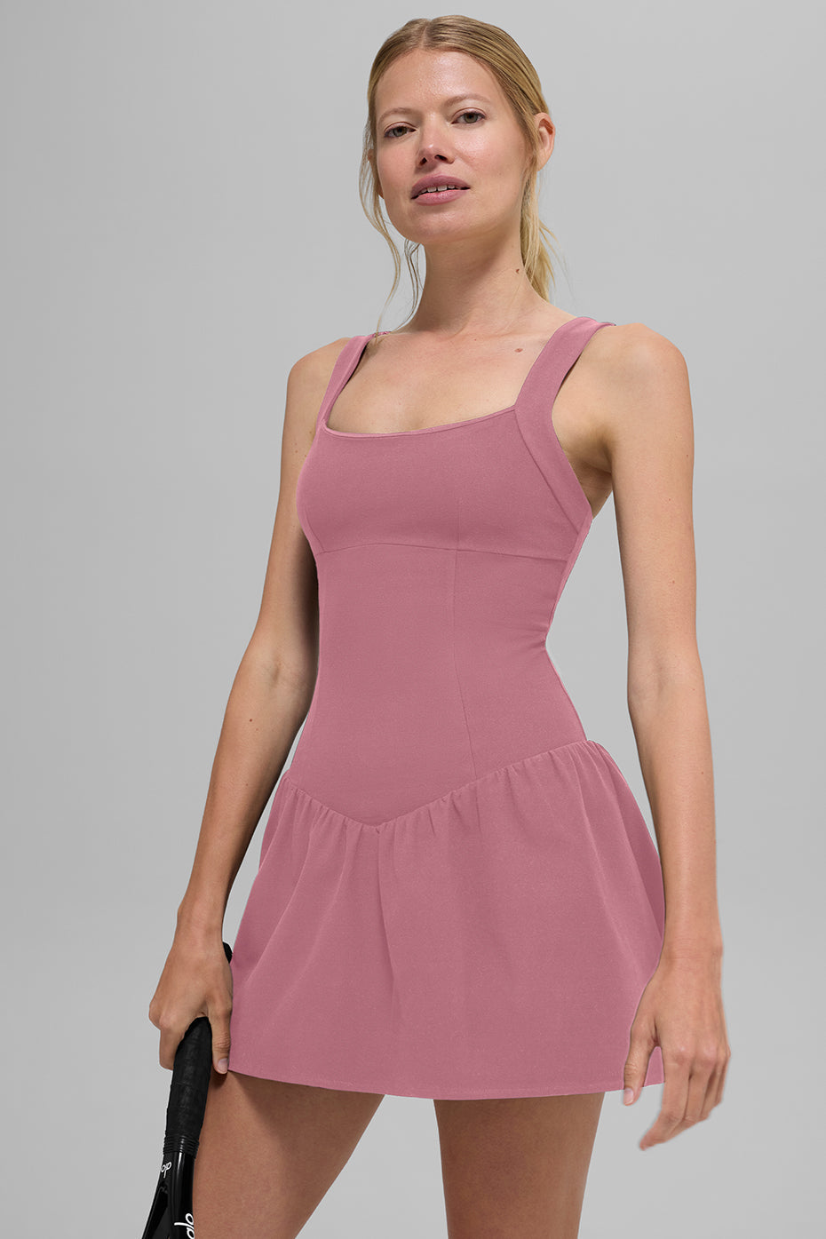 Alosoft Break Point Tennis Dress - Pink Wild Rose — photo 1