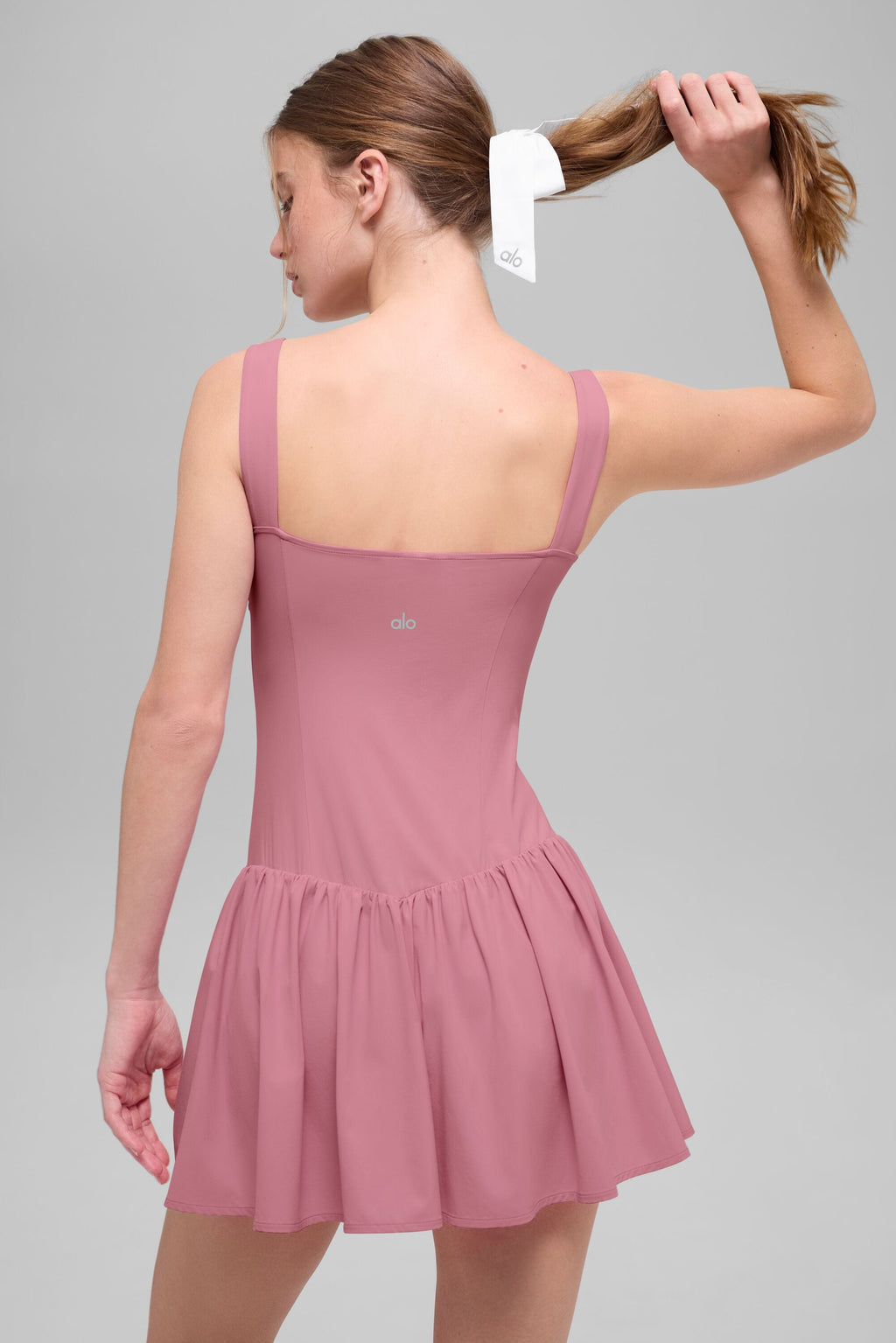 Alosoft Break Point Tennis Dress - Pink Wild Rose — photo 3