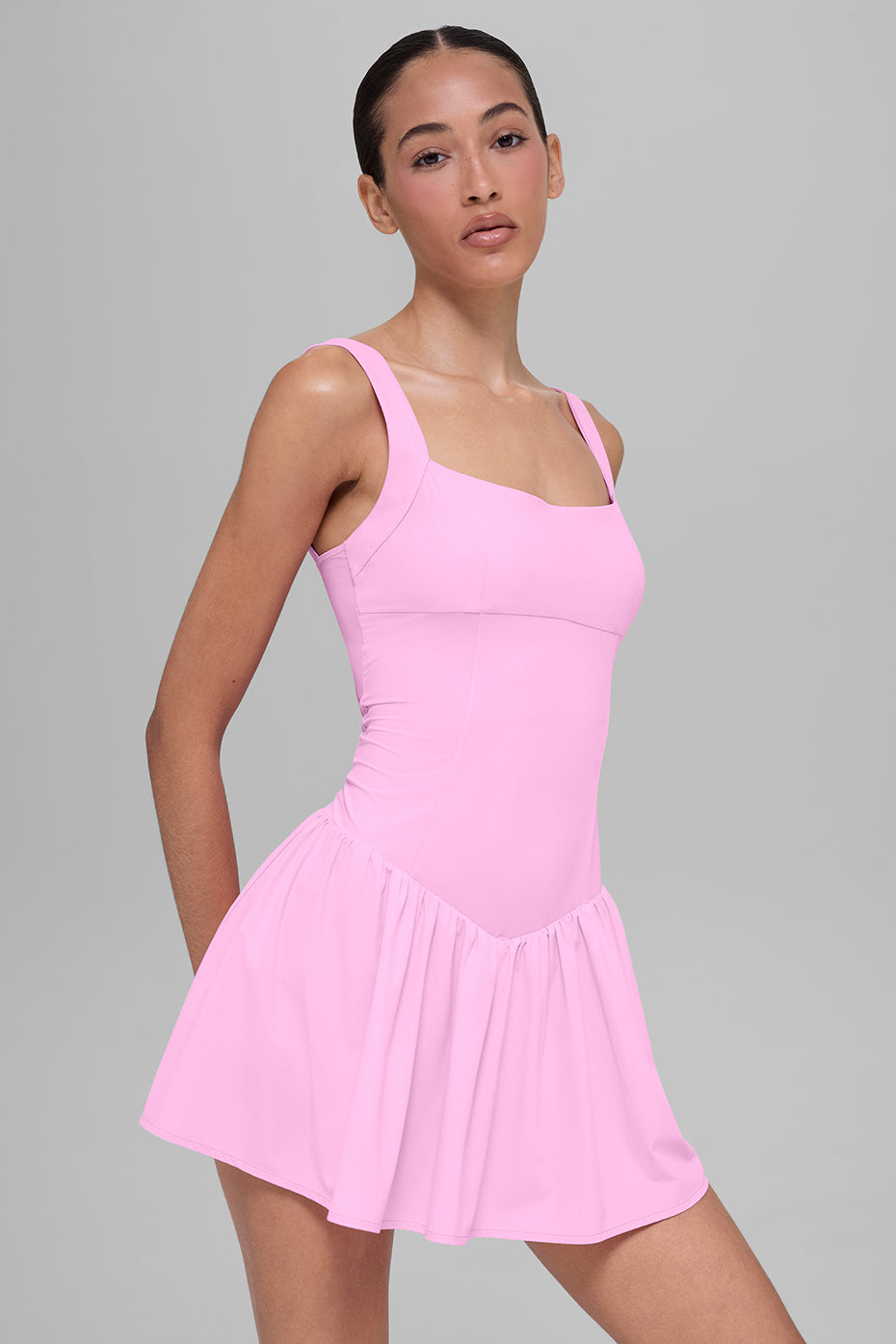 Alosoft Break Point Tennis Dress - Candy Heart Pink — photo 3
