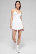 Airbrush Splendor Dress - White — photo 4