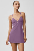 Airbrush Splendor Dress - Plum Kiss — photo 1