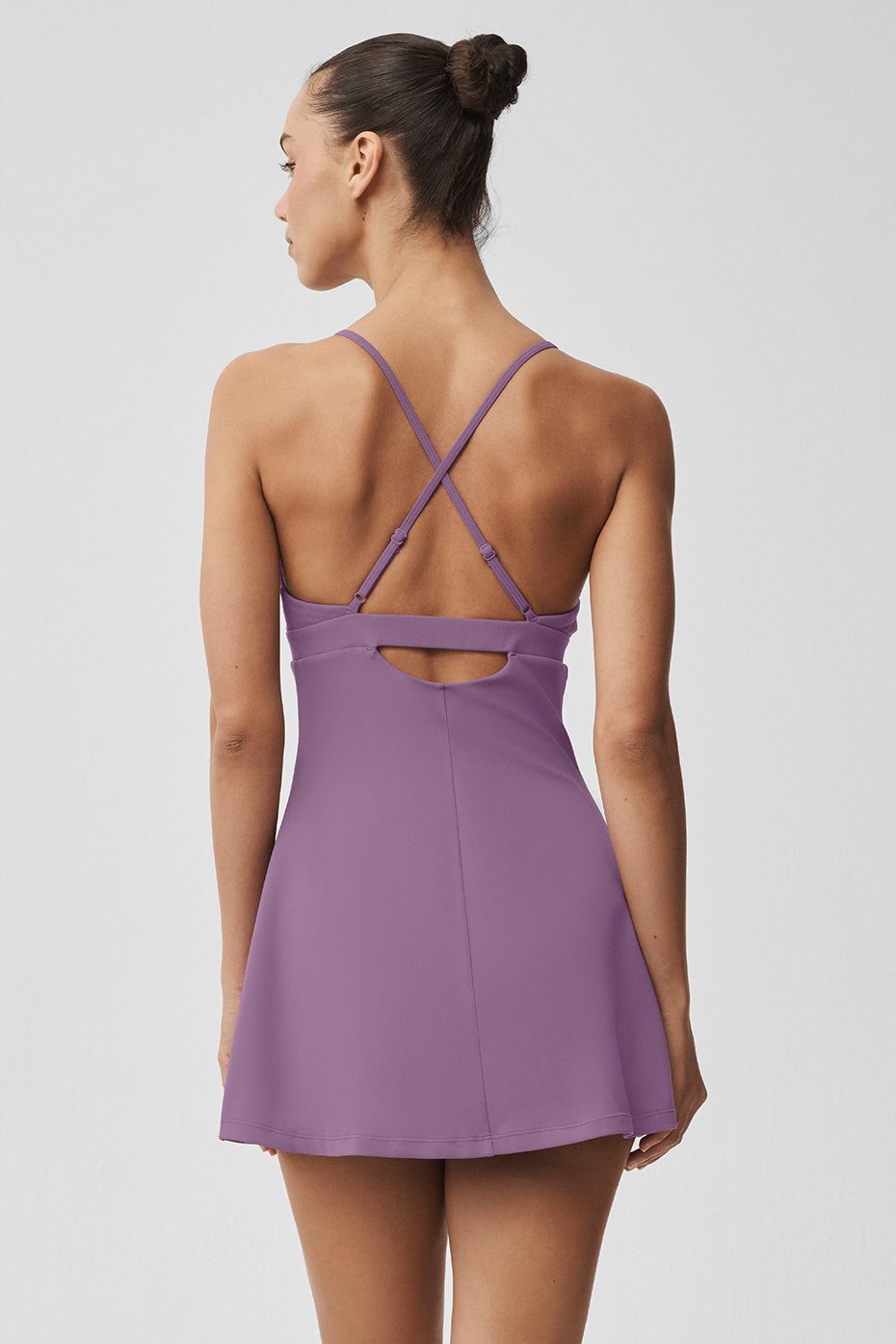 Airbrush Splendor Dress - Plum Kiss — photo 2